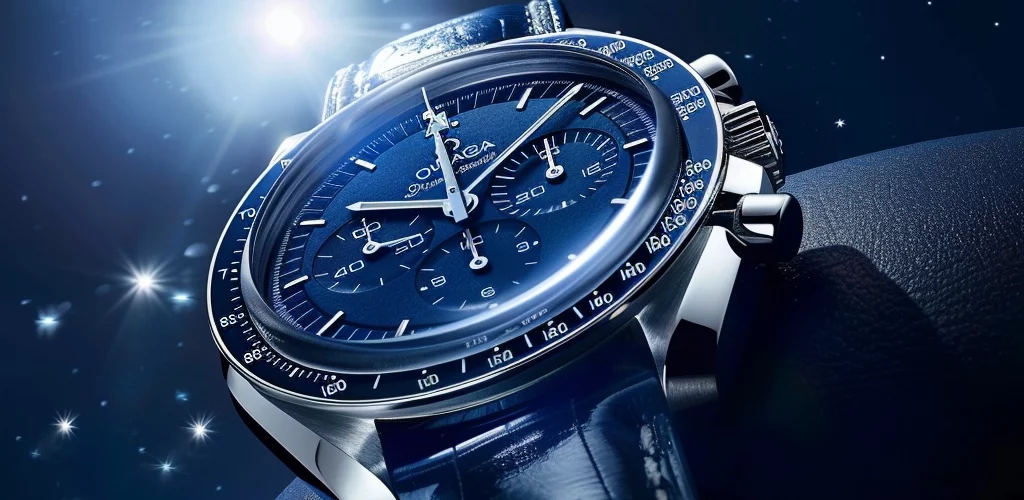 omega and swatch moonphase