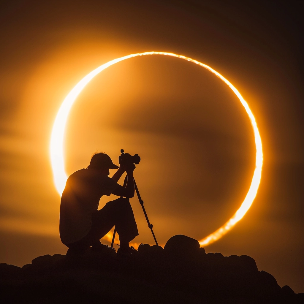how to photograph solar eclipse