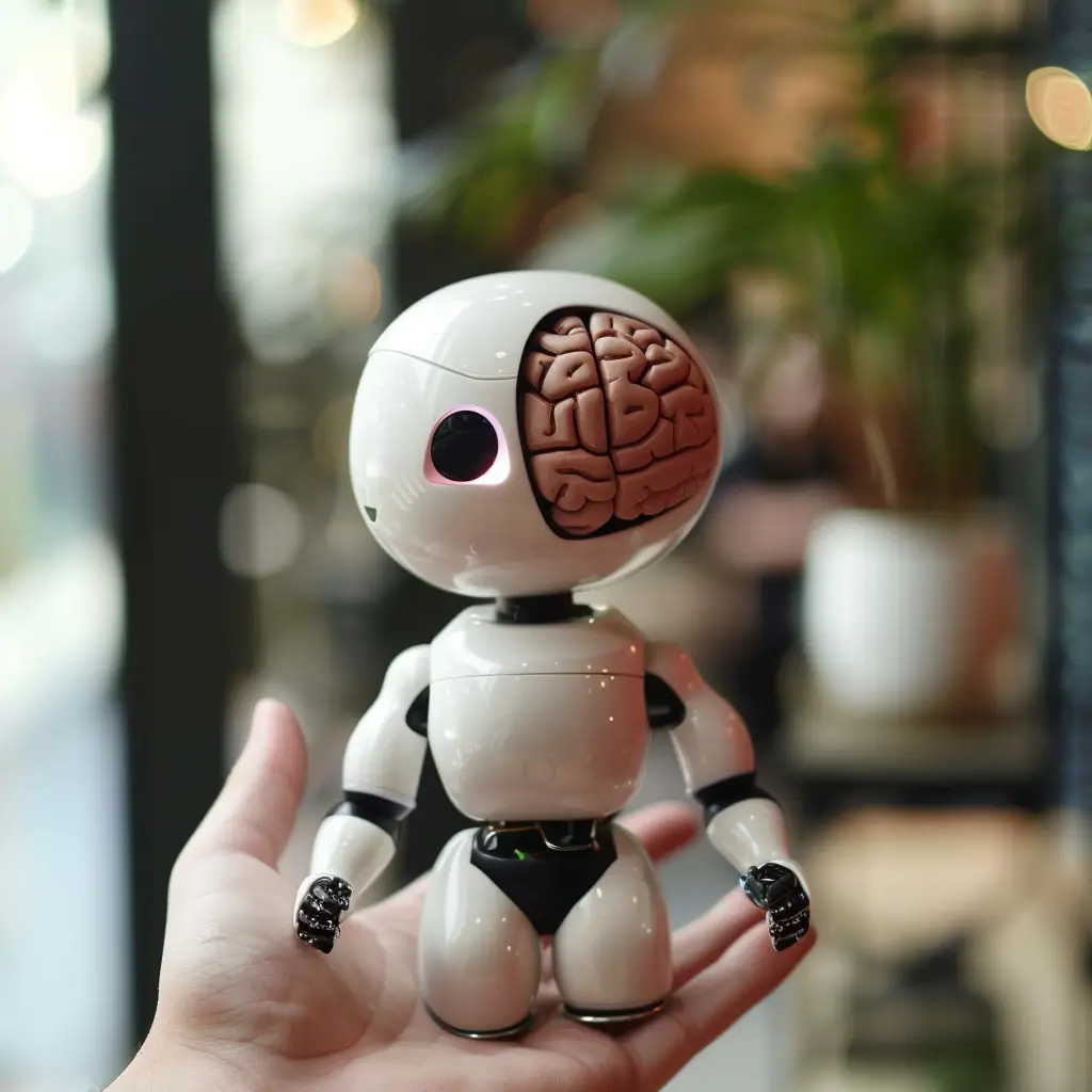 robot controlled by human brain